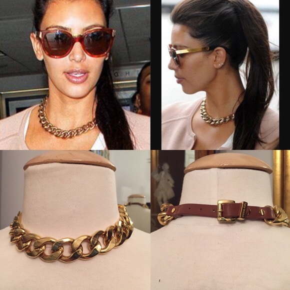 michael kors curb chain necklace